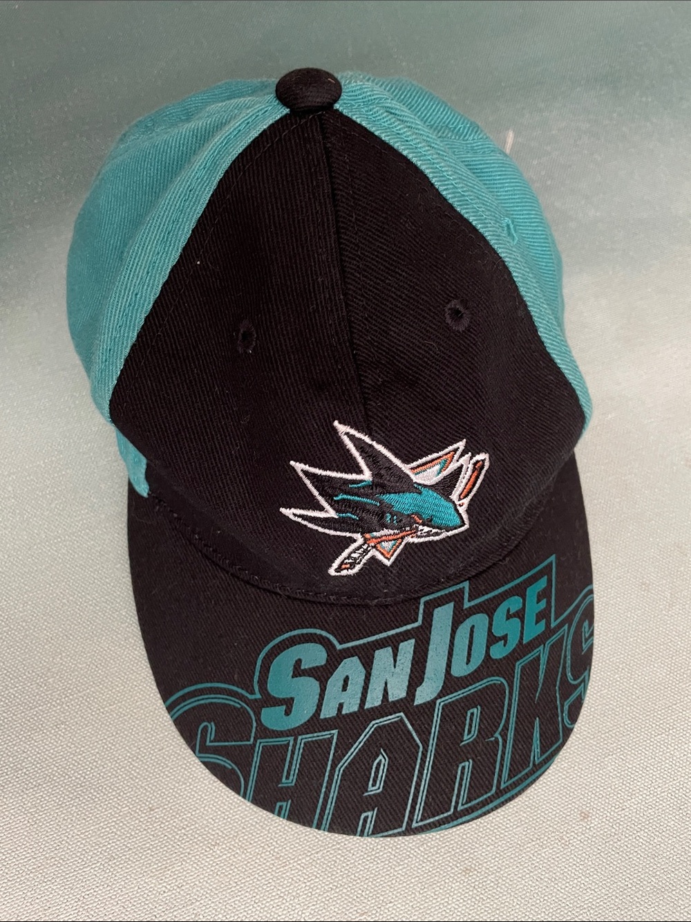 San Jose Sharks Baseball Hat NHL Kids OS